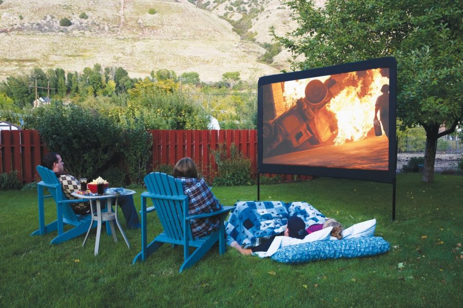Camp Chef 120-inch Portable Outdoor Movie Theater Screen