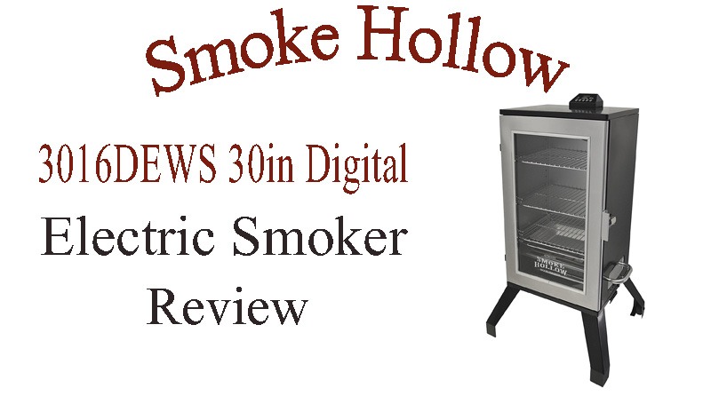 Smoke Hollow 3016DEWS 30-Inch Digital Electric Smoker