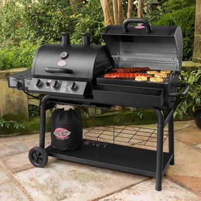 Char-Griller 5050 Duo Gas-and-Charcoal Grill 9